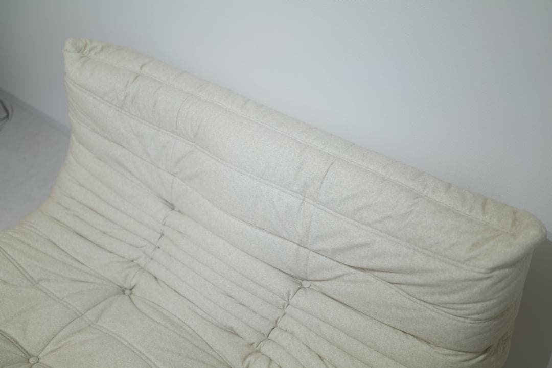 セット販売① 美品 ロゼトーゴ 2Pソファ パフ付 50周年限定 DENDEN