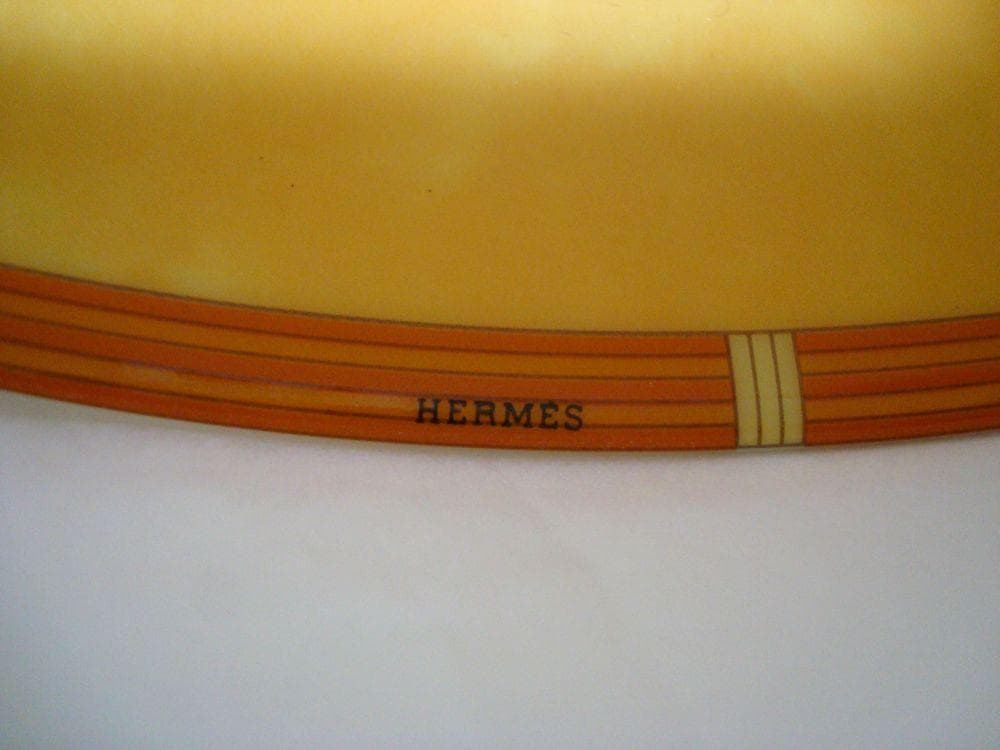 エルメス　プレート　 \"LA SIESTA HERMES\" 　31.5cm