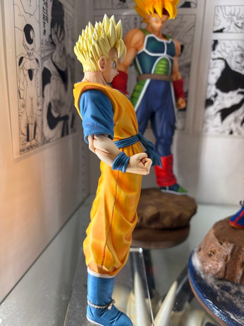 ドラゴンボール一番くじ。孫悟飯未来、リペイントフィギュア。