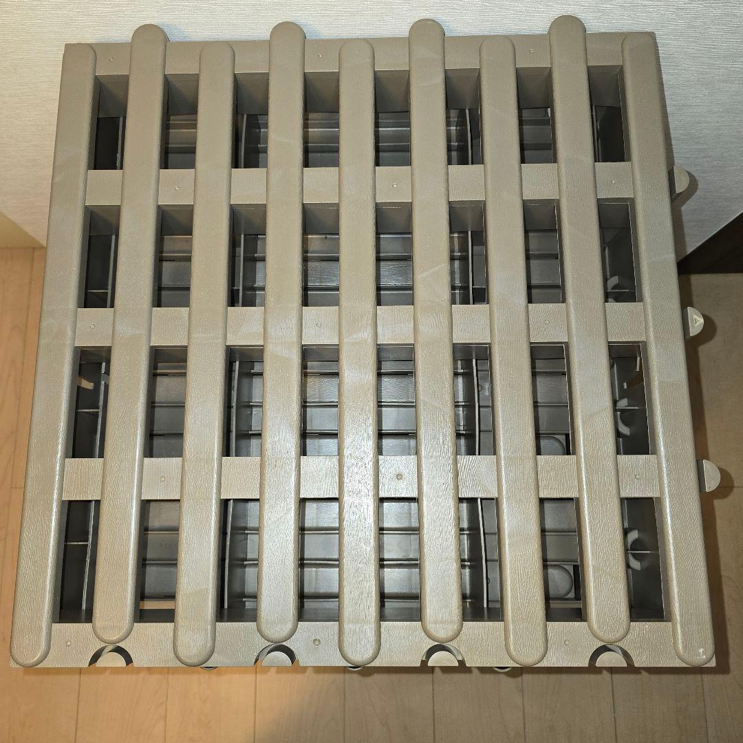 ジョイントパレット 16枚 ダブル ベルカ 日本製 すのこ プラスチック