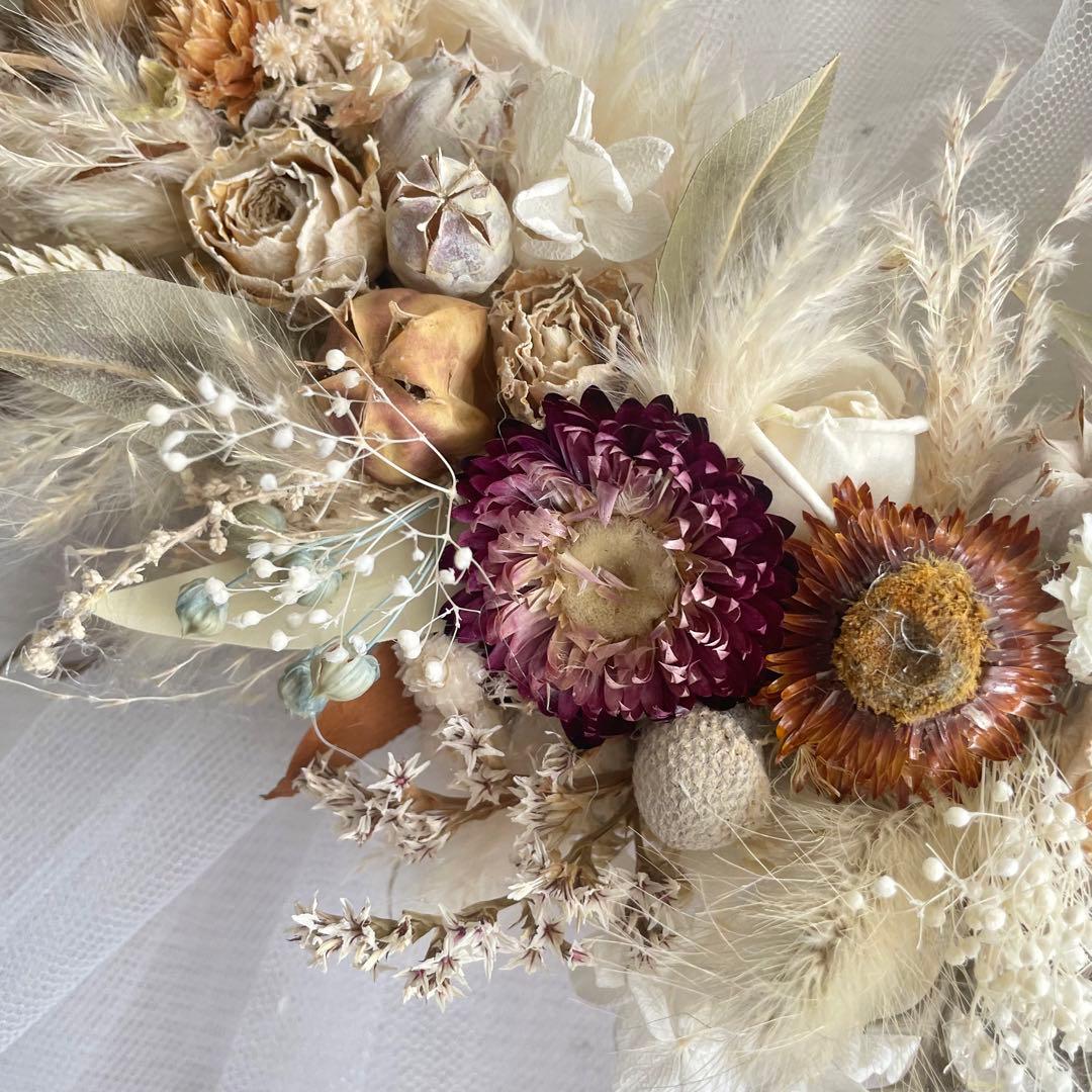 ☆ハンドメイド ☆ドライフラワー☆パンパスグラス☆リース☆新品