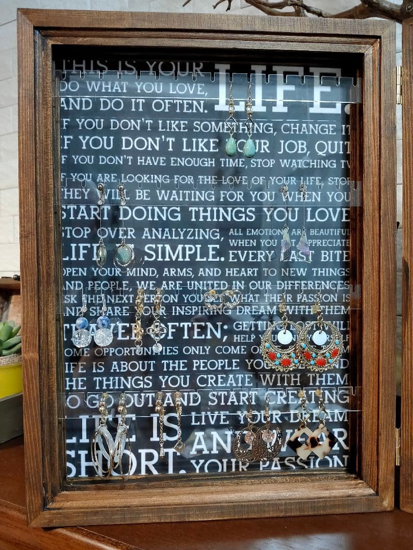 ピアスネックレススタンド【自立タイプ】