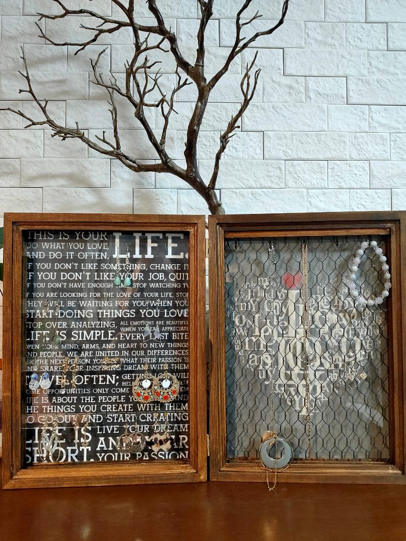 ピアスネックレススタンド【自立タイプ】