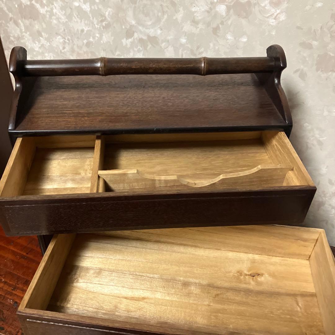 時代物の無精箱（ぶしょうばこ）