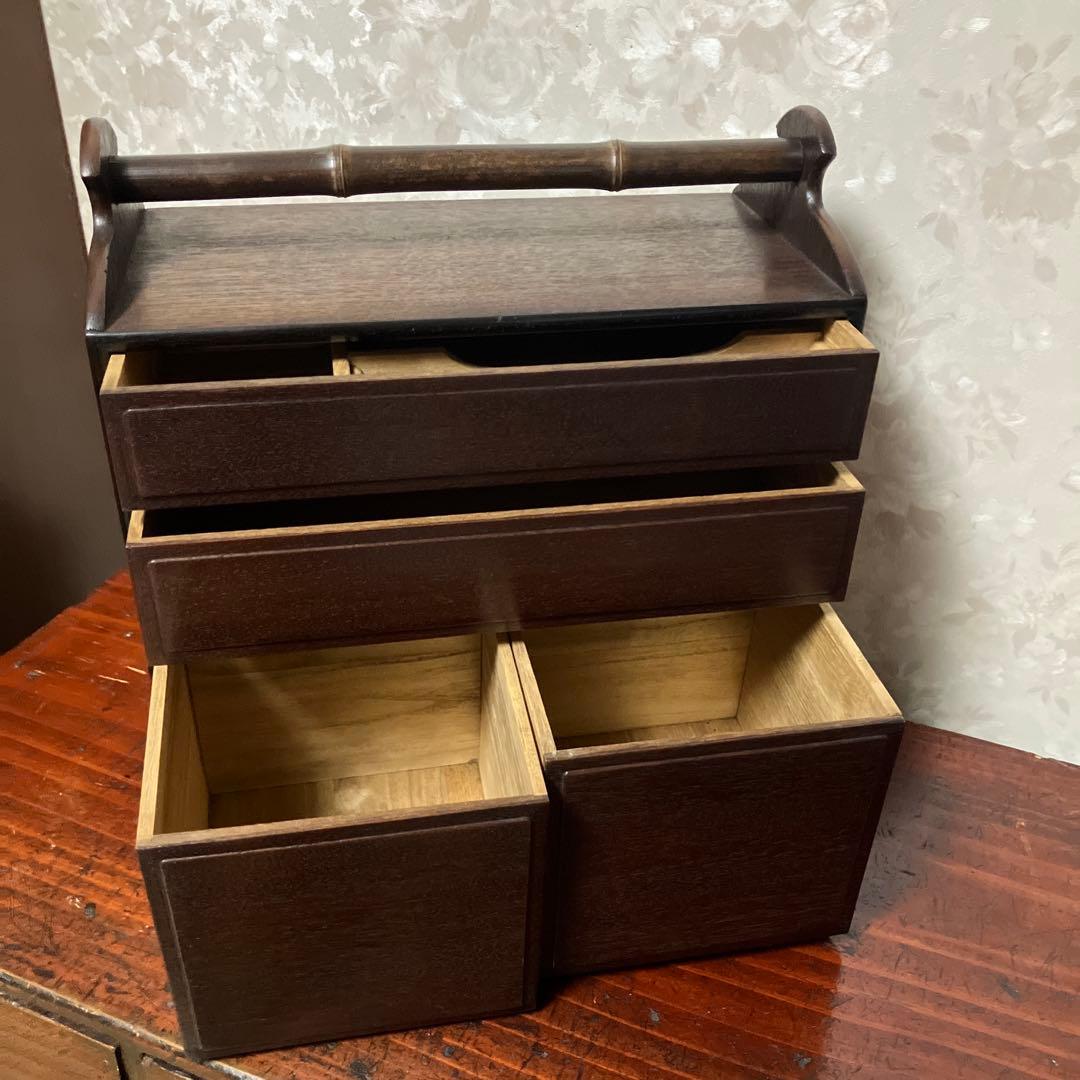 時代物の無精箱（ぶしょうばこ）