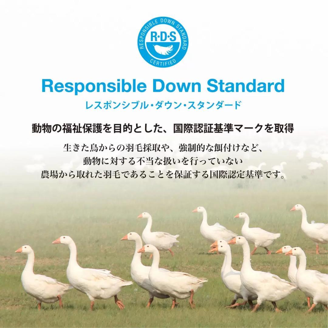 羽毛合い掛け布団 ナチュラルダックダウン93％ ダブル アイボリー