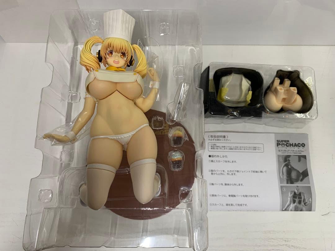 すーぱーぽちゃ子 生フィギュア パティシエVer. フィギュア
