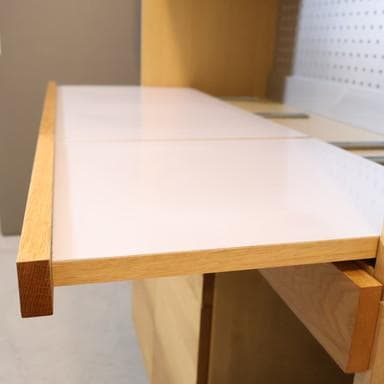 unico ウニコ HUTTE オーク材 キッチンボード レンジボード 食器棚