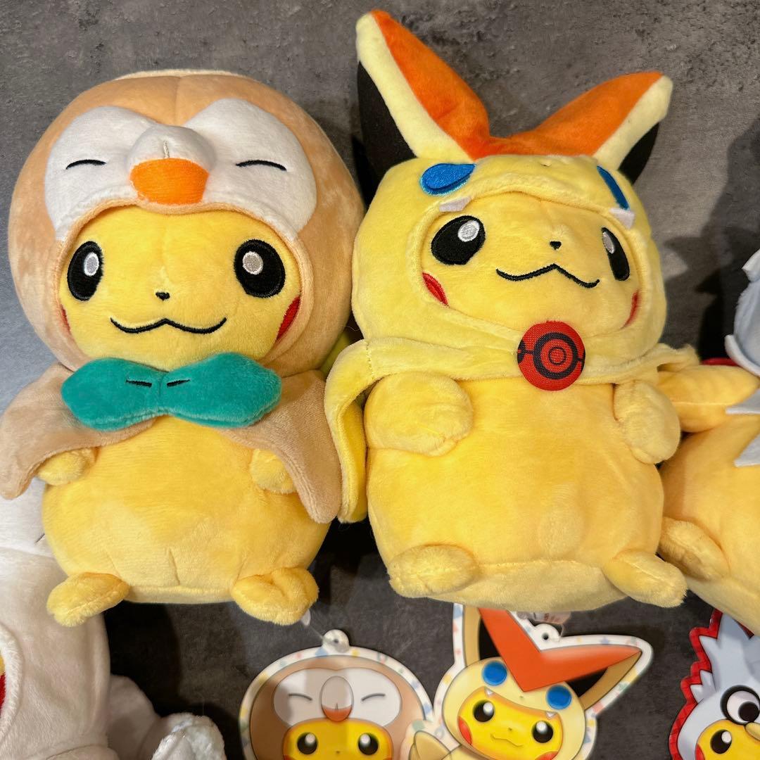 ピカチュウ ポンチョを着たピカチュウ ぬいぐるみ