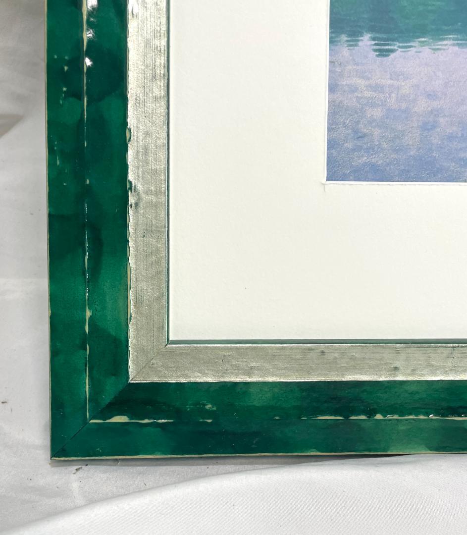 新品】東山魁夷 『若葉の季節』複製画 ポスター高級額付 風景画 新緑