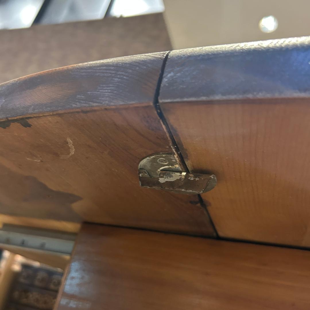 新春還元セール♥輸入家具　伸長式ダイニングセット　オーバル型　無垢材　６人掛け