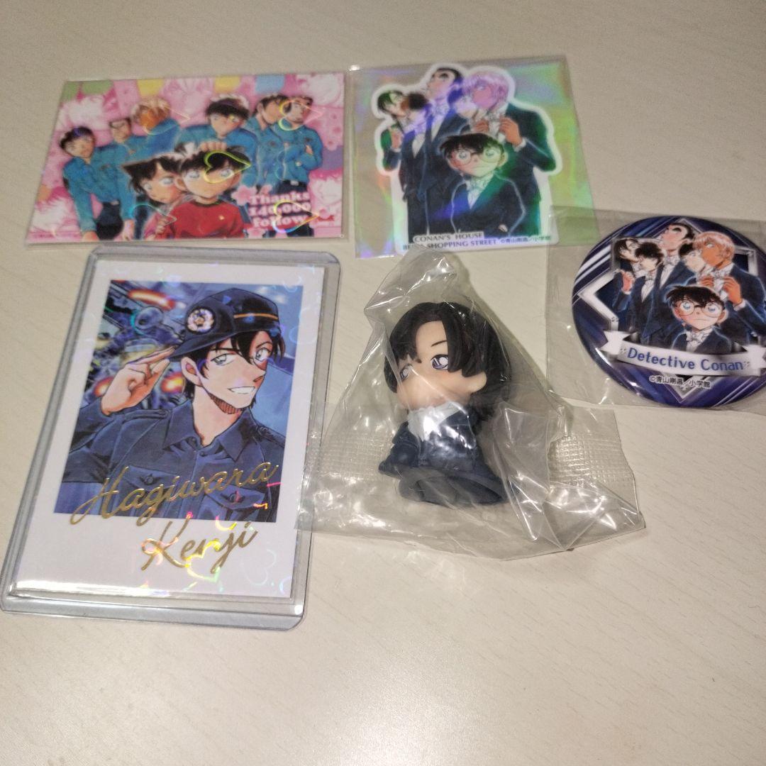 名探偵コナン 北栄町 チェキ風カード チェキ 萩原研二 - メルカリ