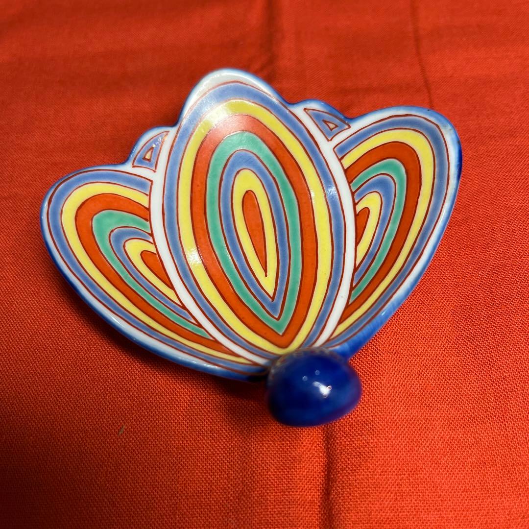 取皿（羽子板）小皿（羽根型）箸置（羽根型）の各5枚セット