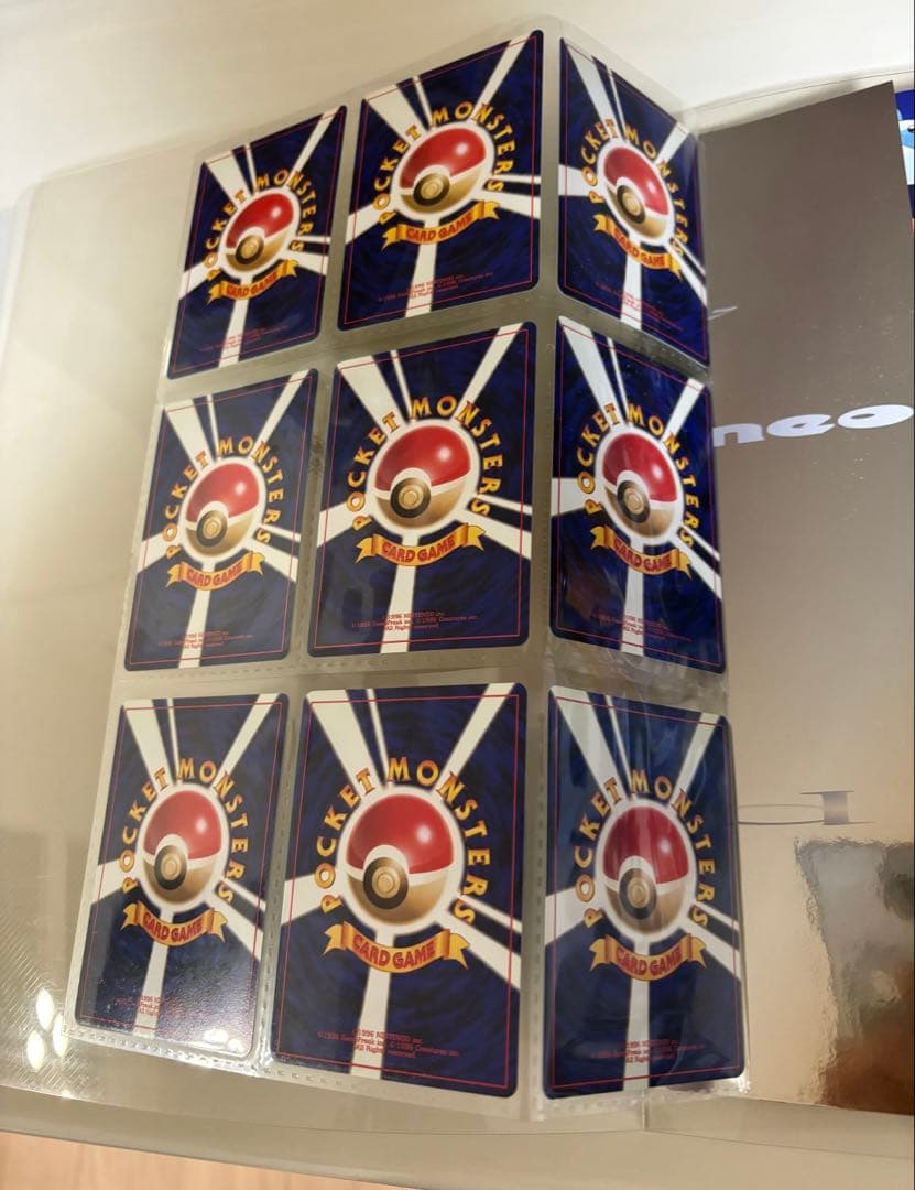 旧裏 ポケモンカードneo プレミアムファイル金銀 新世界へ…