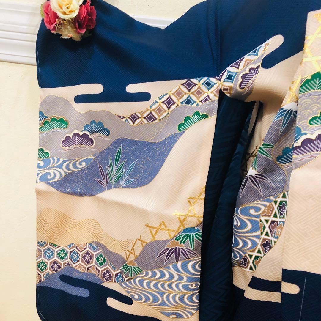 七五三 五歳‼️羽織り新品しつけタグ付き‼️人気兜鷹完全フルセット‼️家からは無し‼️