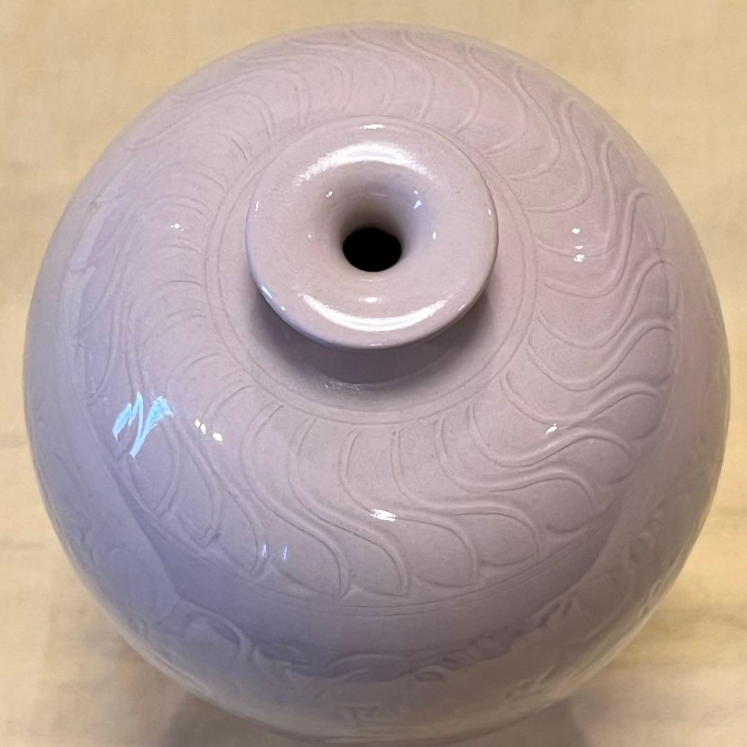 国立故宮博物院 白磁 梅瓶 レプリカ オブジェ 置き物 インテリア 花瓶 ツボ