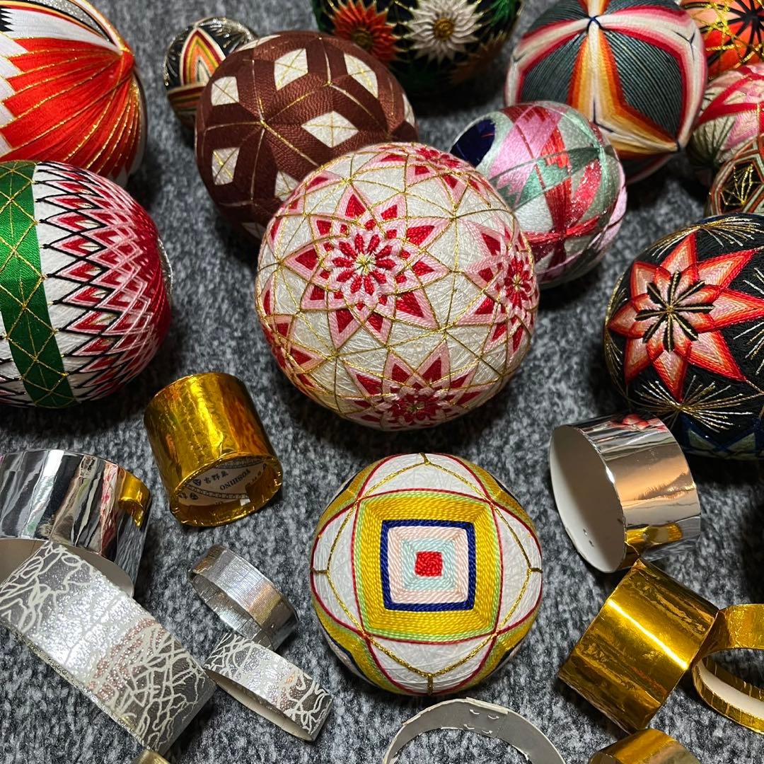 紀州てまり 23個 大 中 小 手毬