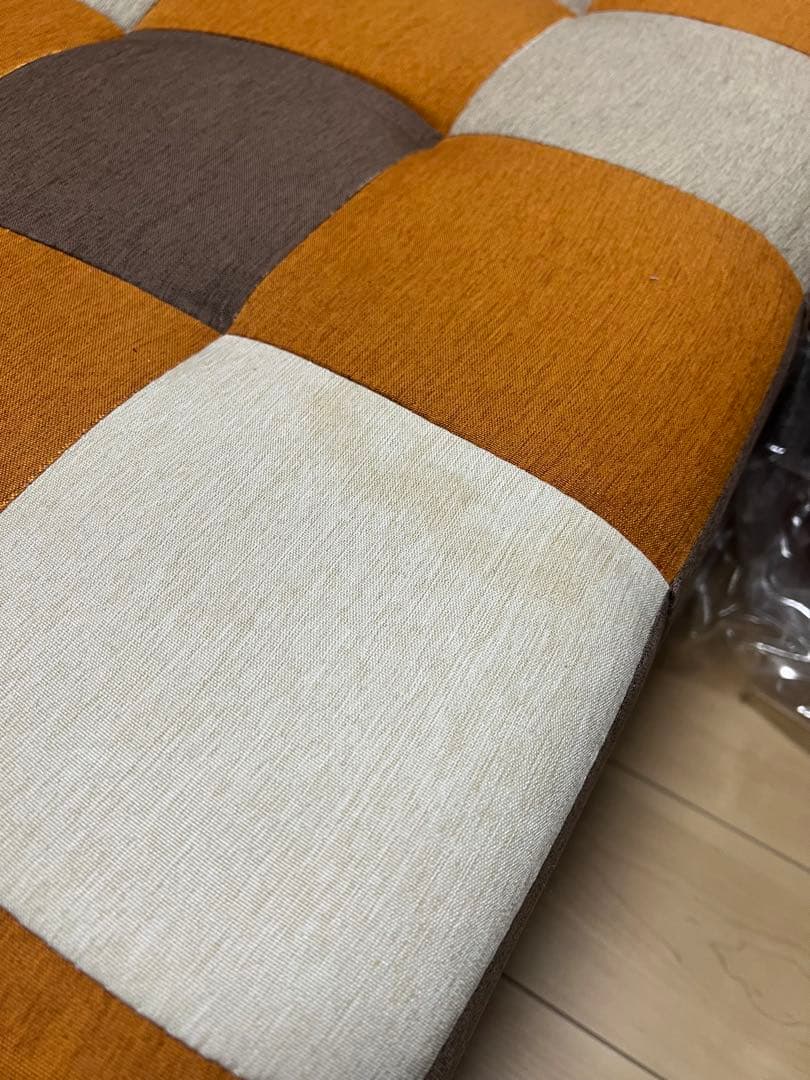 DORIS チェック柄　ソファ 2人掛け