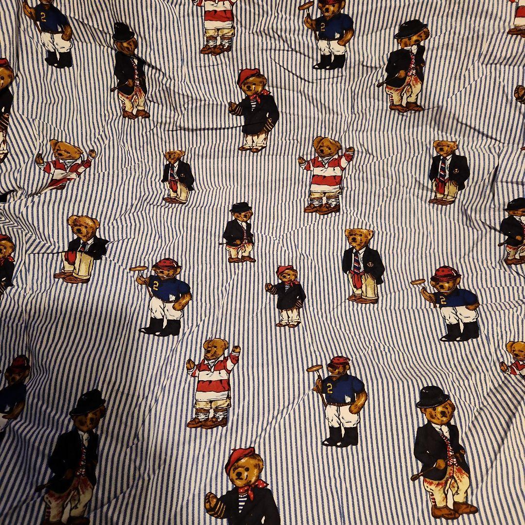 タイムSALE ♥️ラルフローレンBear柄フィッティッドシーツ