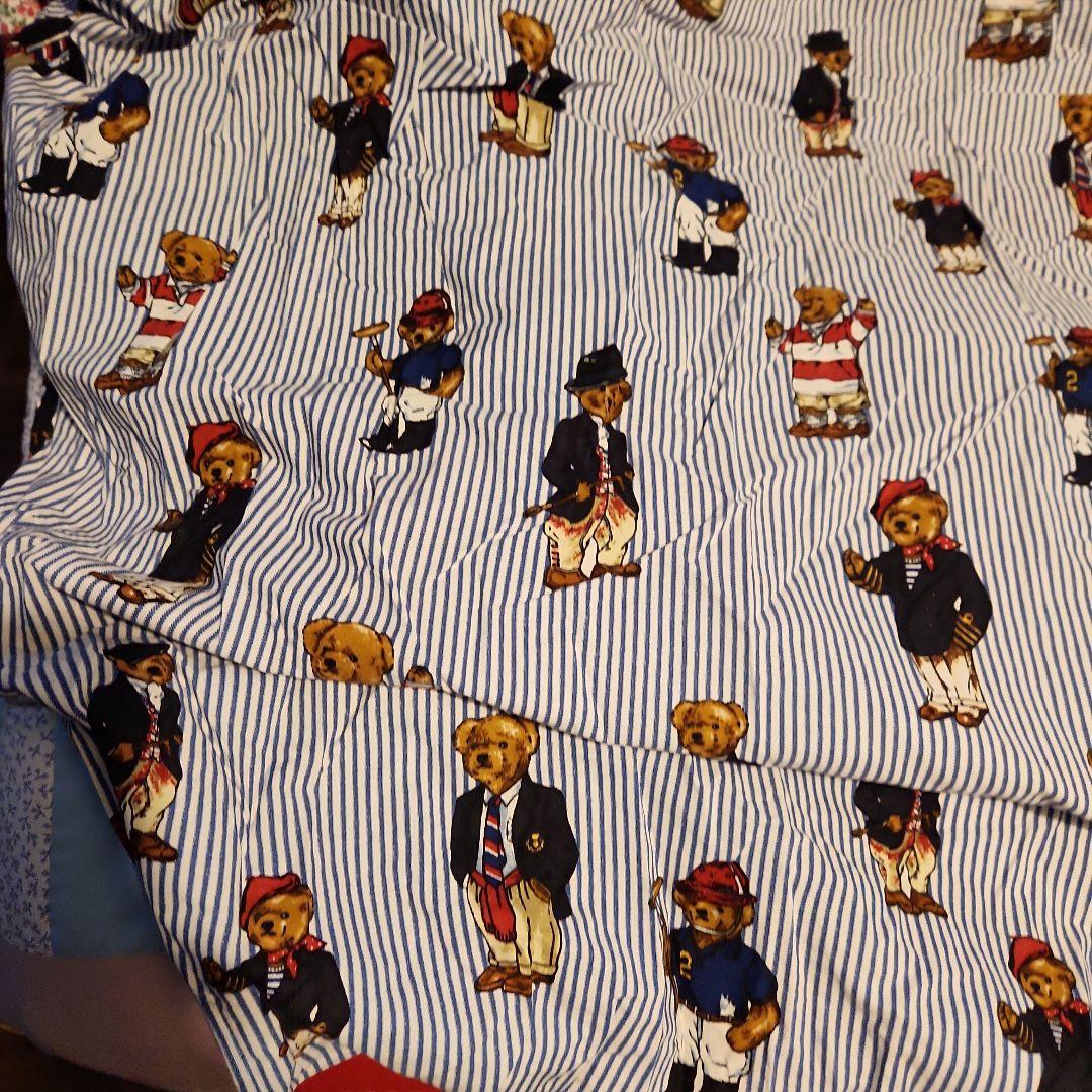 タイムSALE ♥️ラルフローレンBear柄フィッティッドシーツ