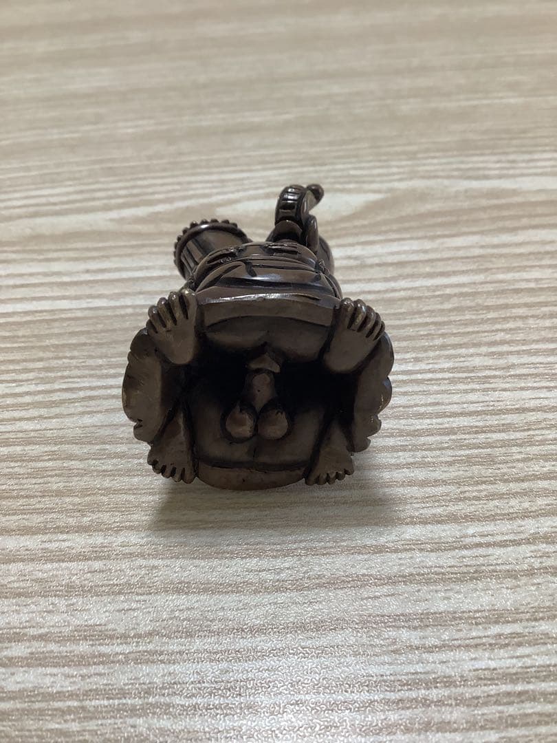 《 チベット密教　新品 》 ガネーシャ　歓喜仏　聖天　銅　金運　オリジナル　C