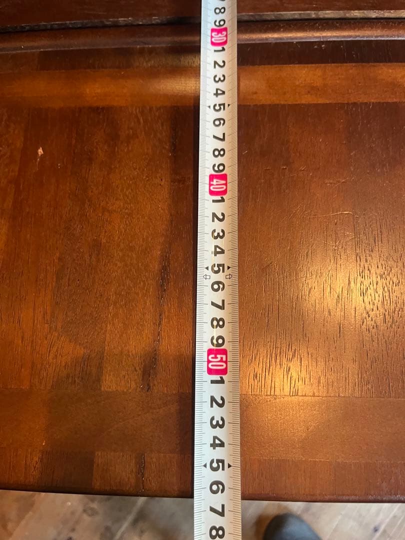 ._.*＊希少 オールドカリモク ライティングビューロー 机 小ぶりデスク