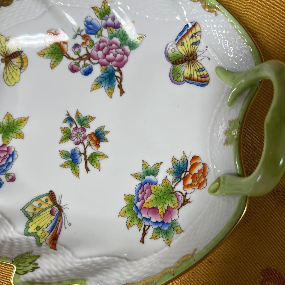 ヘレンド　ビクトリアブーケ　プレート