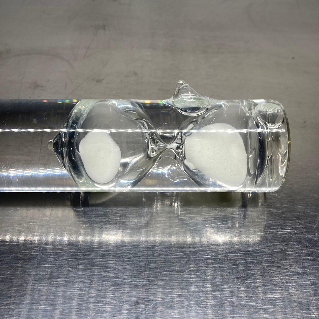 オブジェ 書斎ビンテージ unknown ガラス製砂時計 珍品