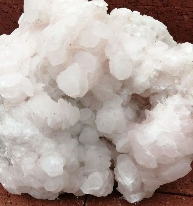 含マンガン変種方解石　CaCO3　カルサイト　9.5kg ーtot021