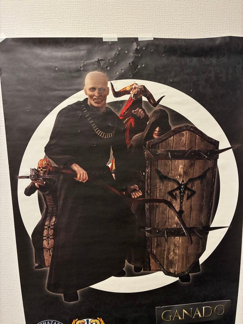 ★極希少★ バイオハザード ガナード ポスター　15周年　シューティングバーEA