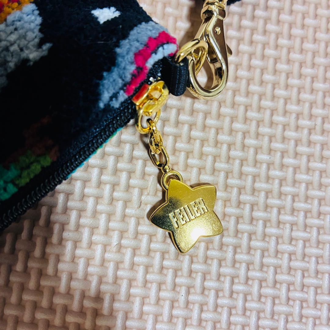 FEILERフェイラー プロースト 新品タグ付き　スマホショルダー　シュニール織