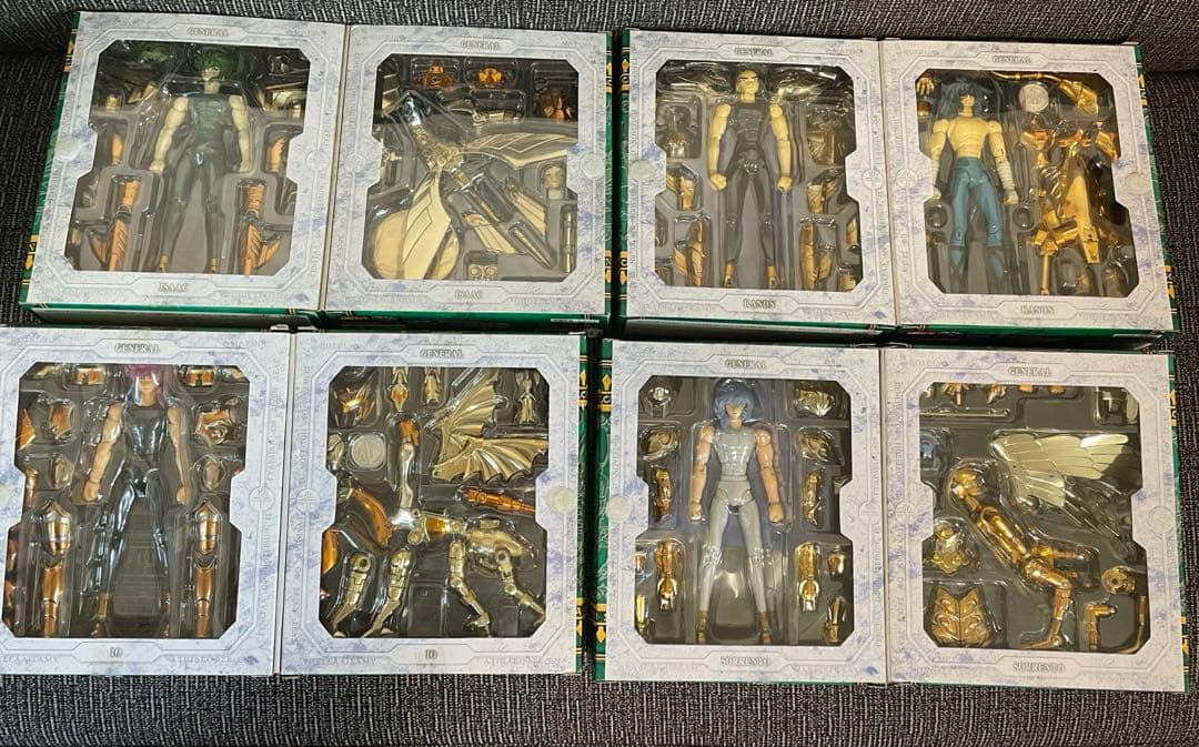 聖闘士聖衣神話　海闘士8体セット　ジェネラル