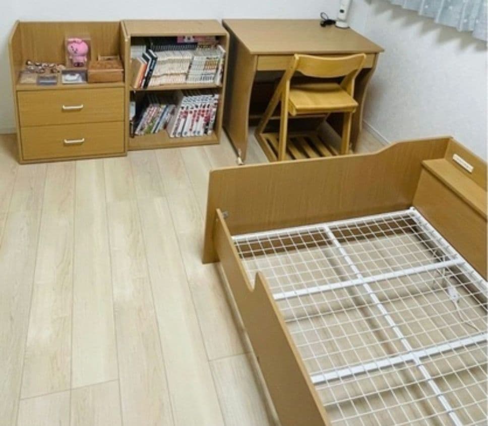 ニトリ　ブラウン システムベッド 引取千葉県柏市