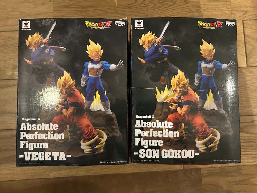 ドラゴンボールZ ベジータ 悟空 2体セット フィギュア 箱付き - メルカリ