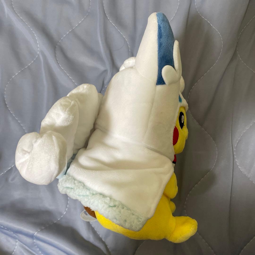 ポケモンセンター限定 アローラロコンポンチョ ピカチュウ ぬいぐるみ