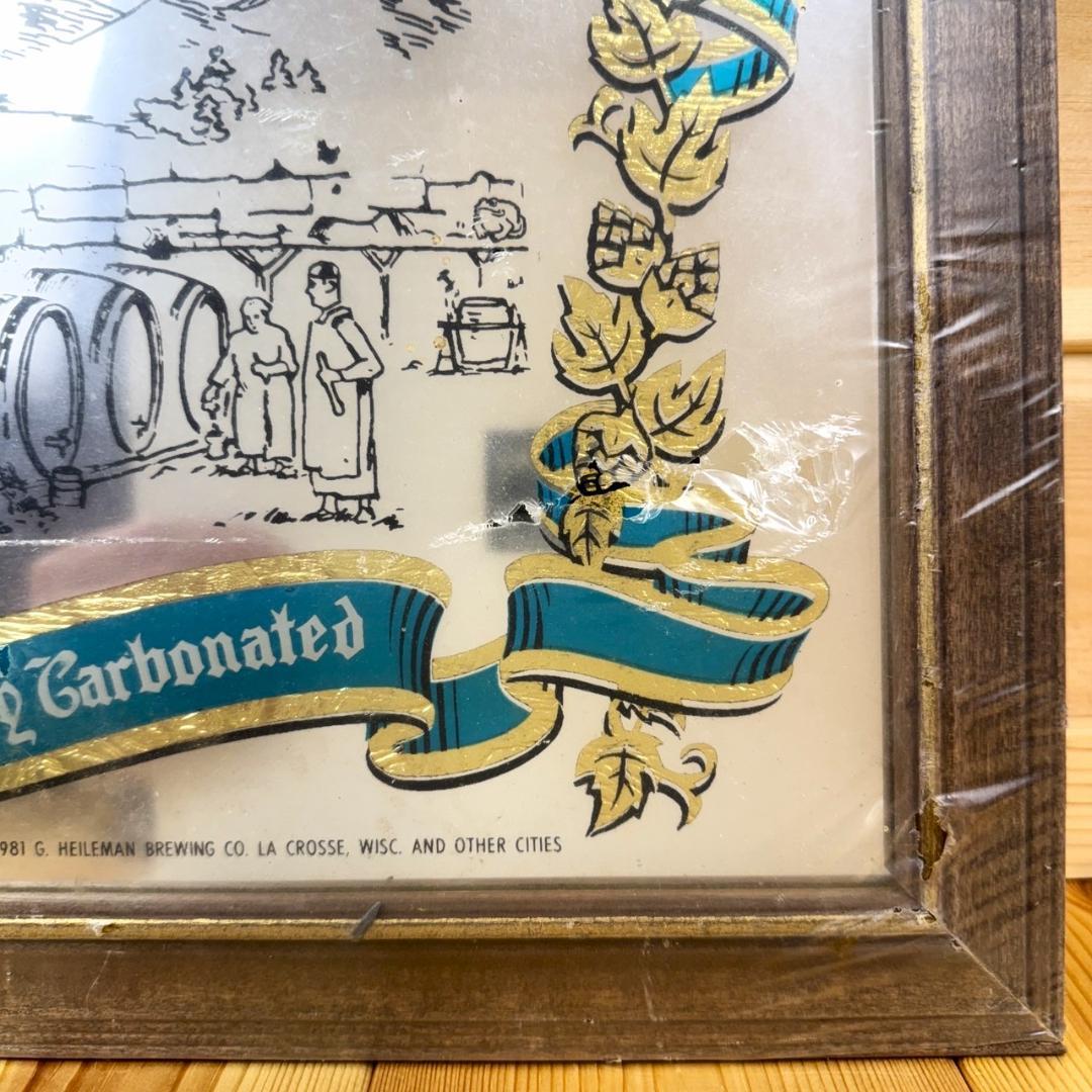 OLD STYLE BEER パブミラー オールドスタイル ビンテージ 鏡