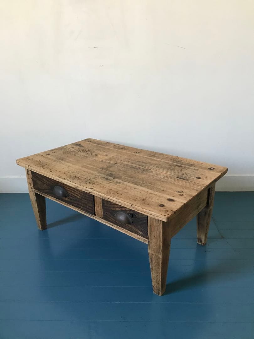 昭和レトロなスモールデスク　古家具　古道具