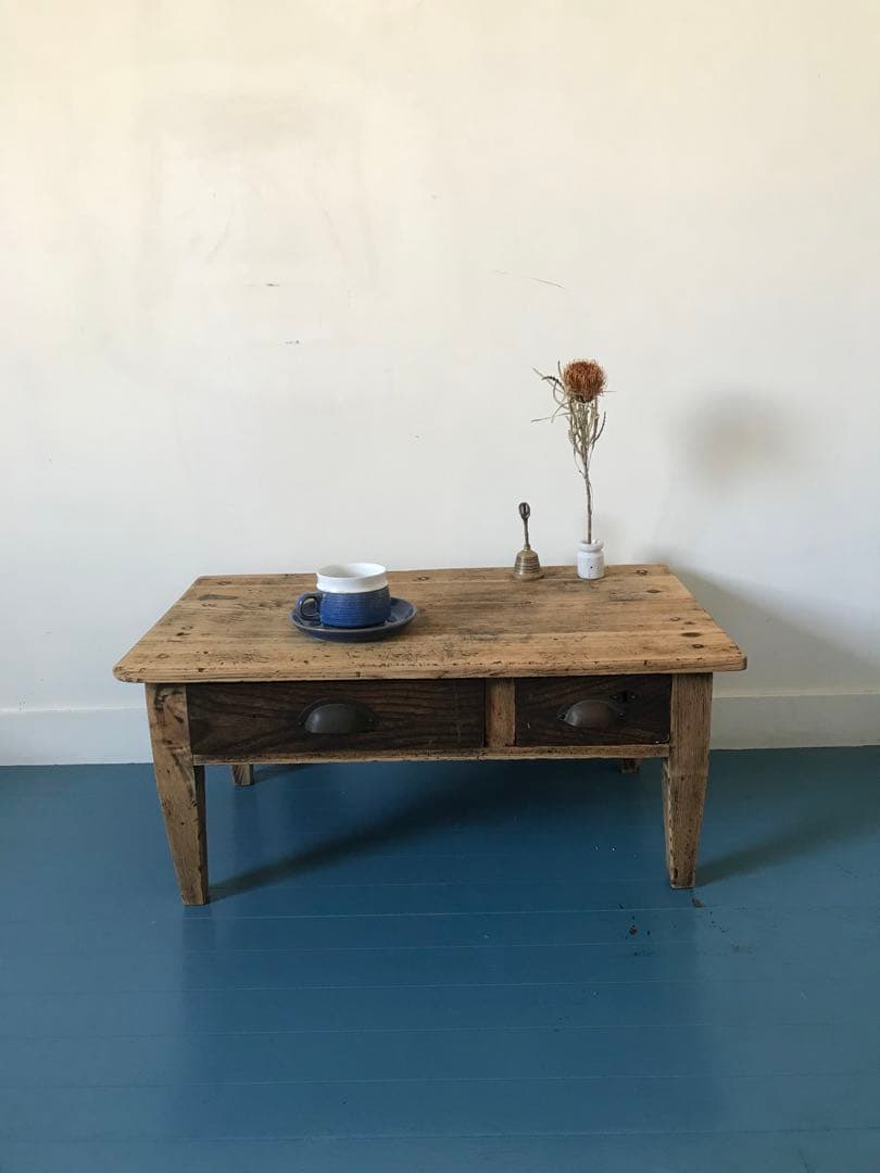 昭和レトロなスモールデスク　古家具　古道具