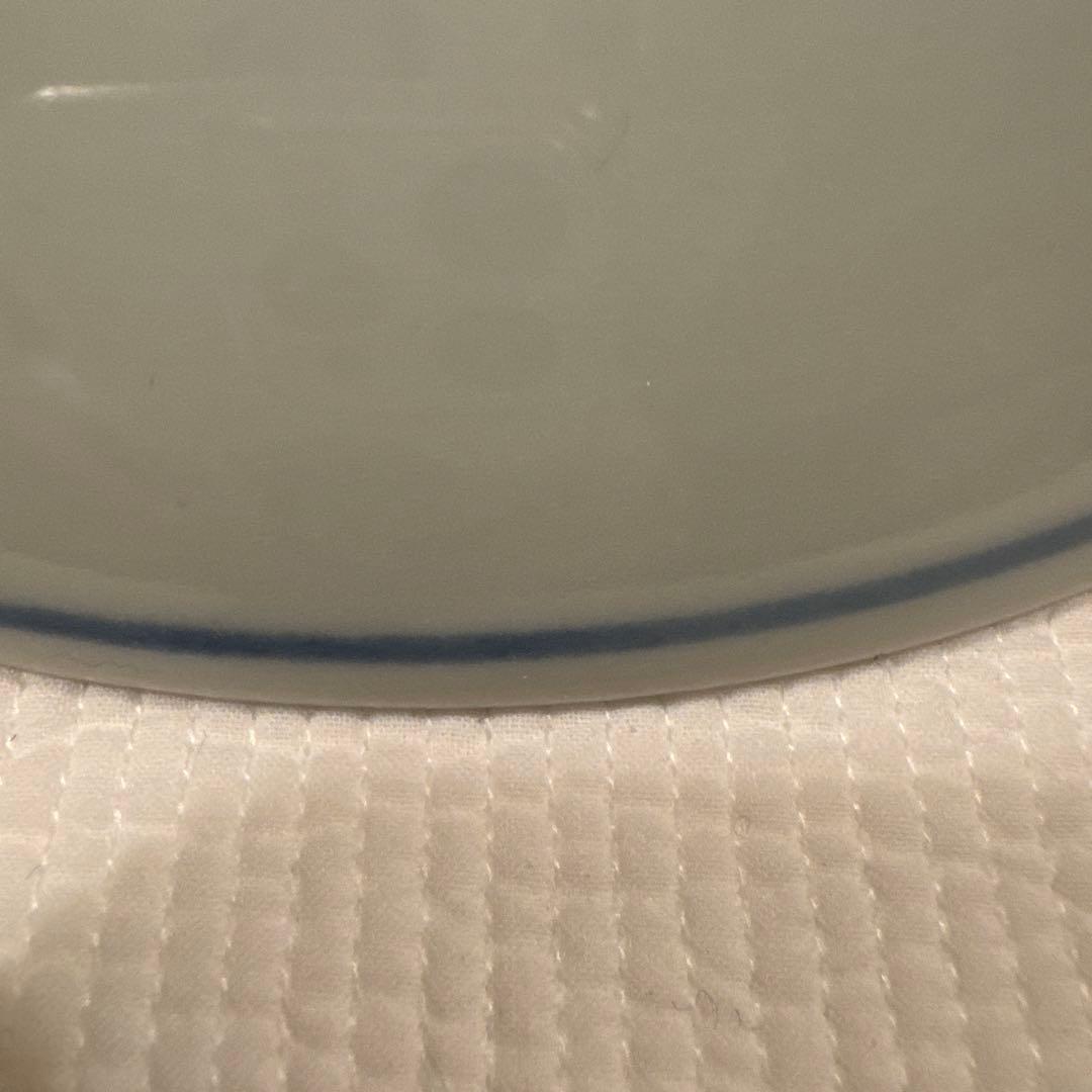 堀畑蘭 6寸深皿 松と白犬