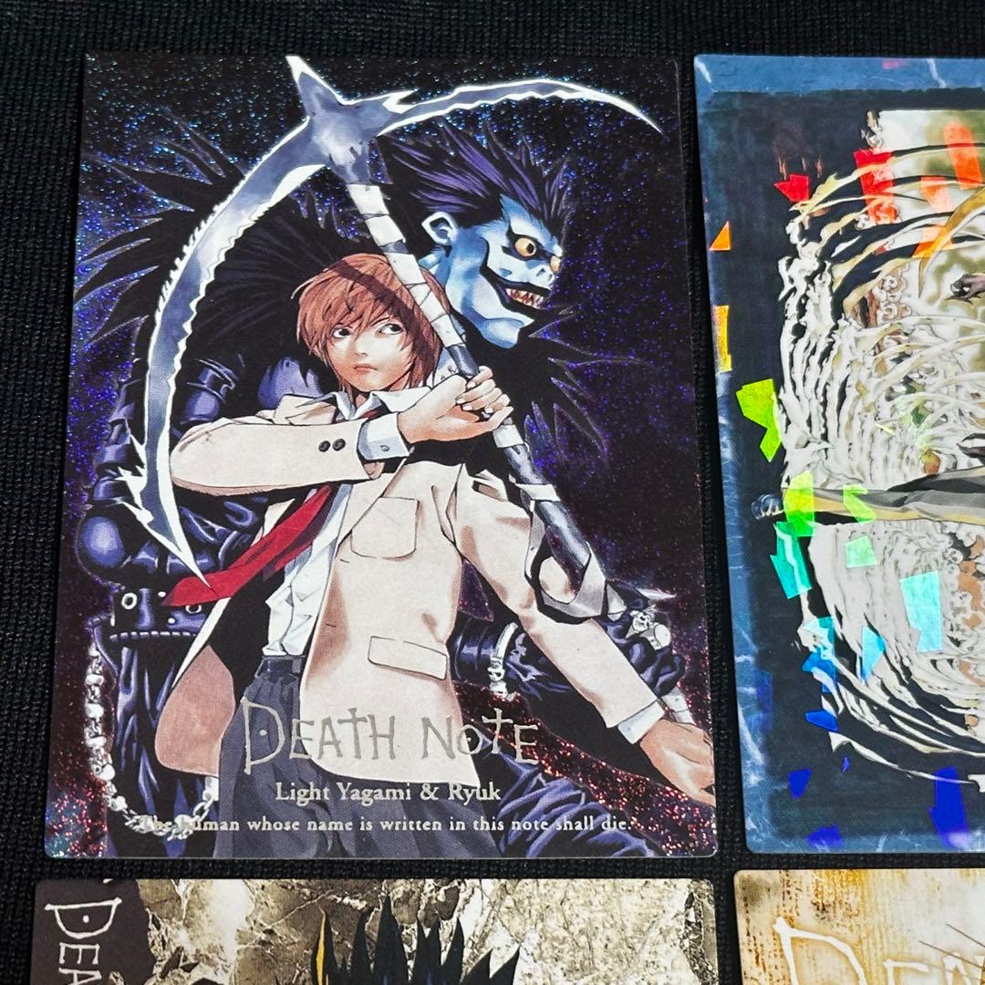 DEATH NOTE】 トレーディングカード18枚ステッカー3枚まとめ レア