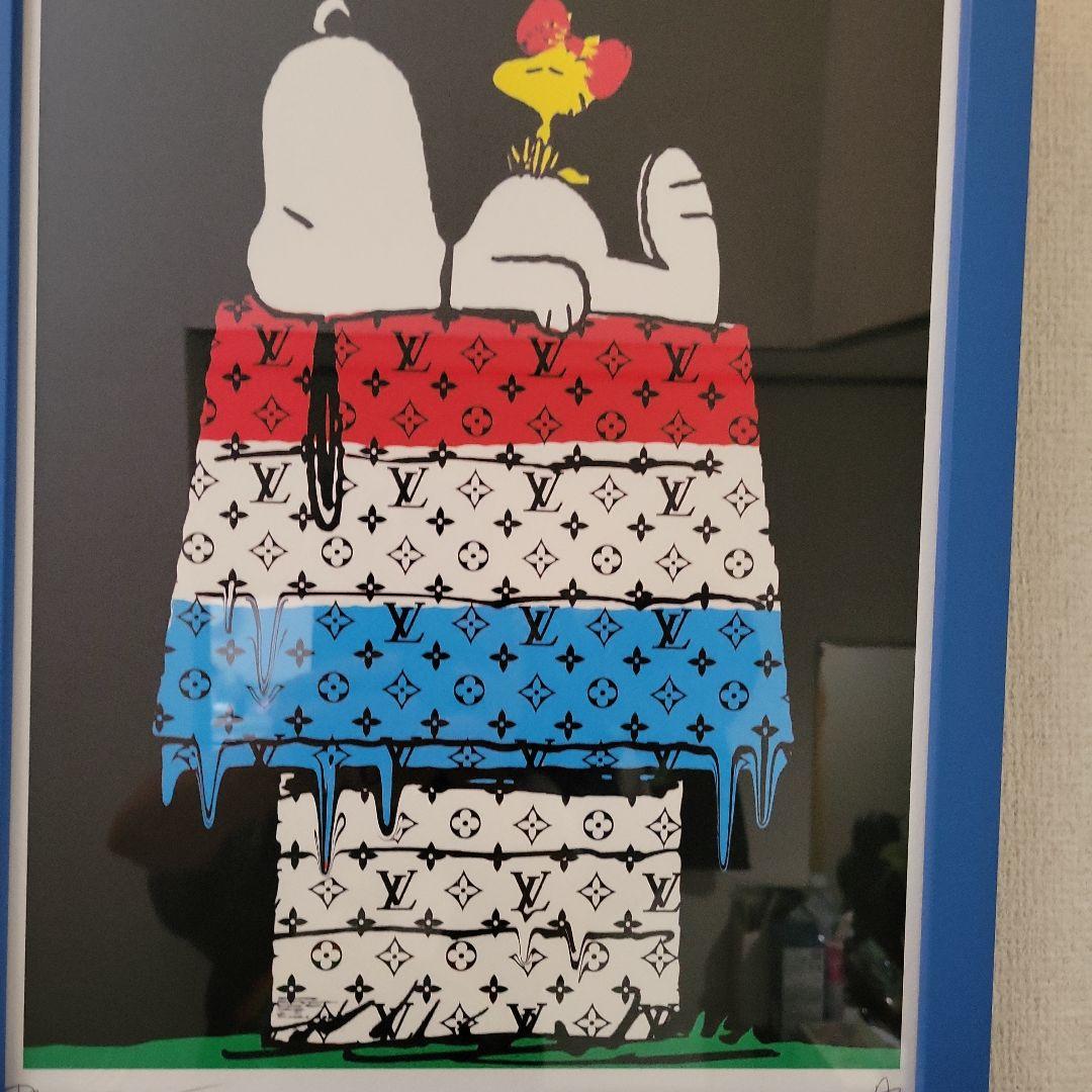 スヌーピー　シルクスクリーン