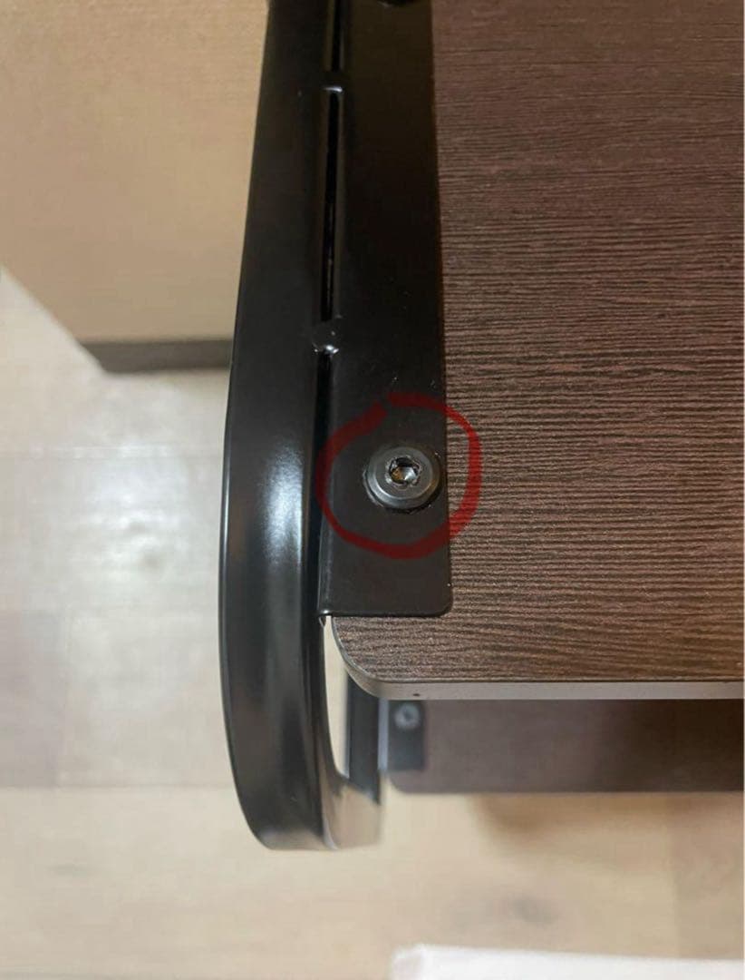 【引き取り限定】ニトリ ロフトベッド 机&ハンガー付き 説明書あり