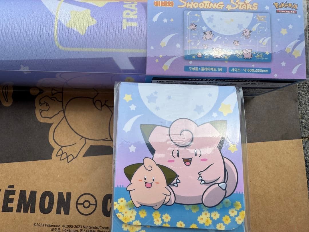 新品 韓国 プレイマット デッキケース ピッピ ポケモンカード ポケモン