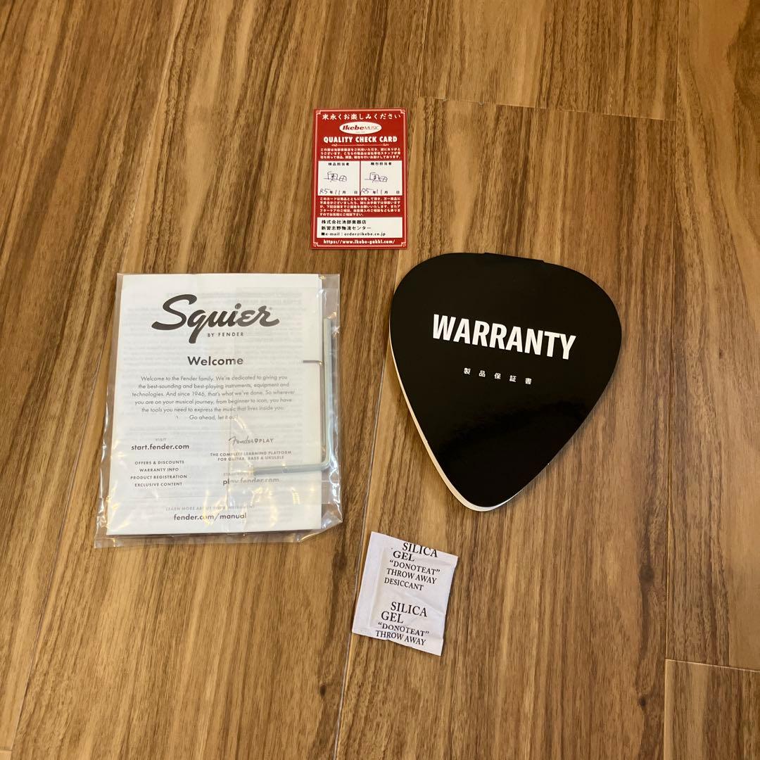 Squier フェンダースクワイヤー ミニエレキギター ストラトキャスター