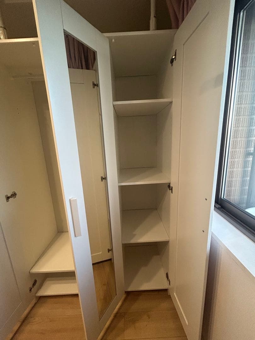 IKEA BRIMNES ブリムネス　ワードローブ　クローゼット　収納