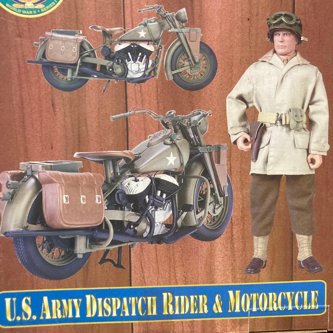 21stセンチュリートイズ製アメリカ陸軍オートバイ伝令兵&インディアン