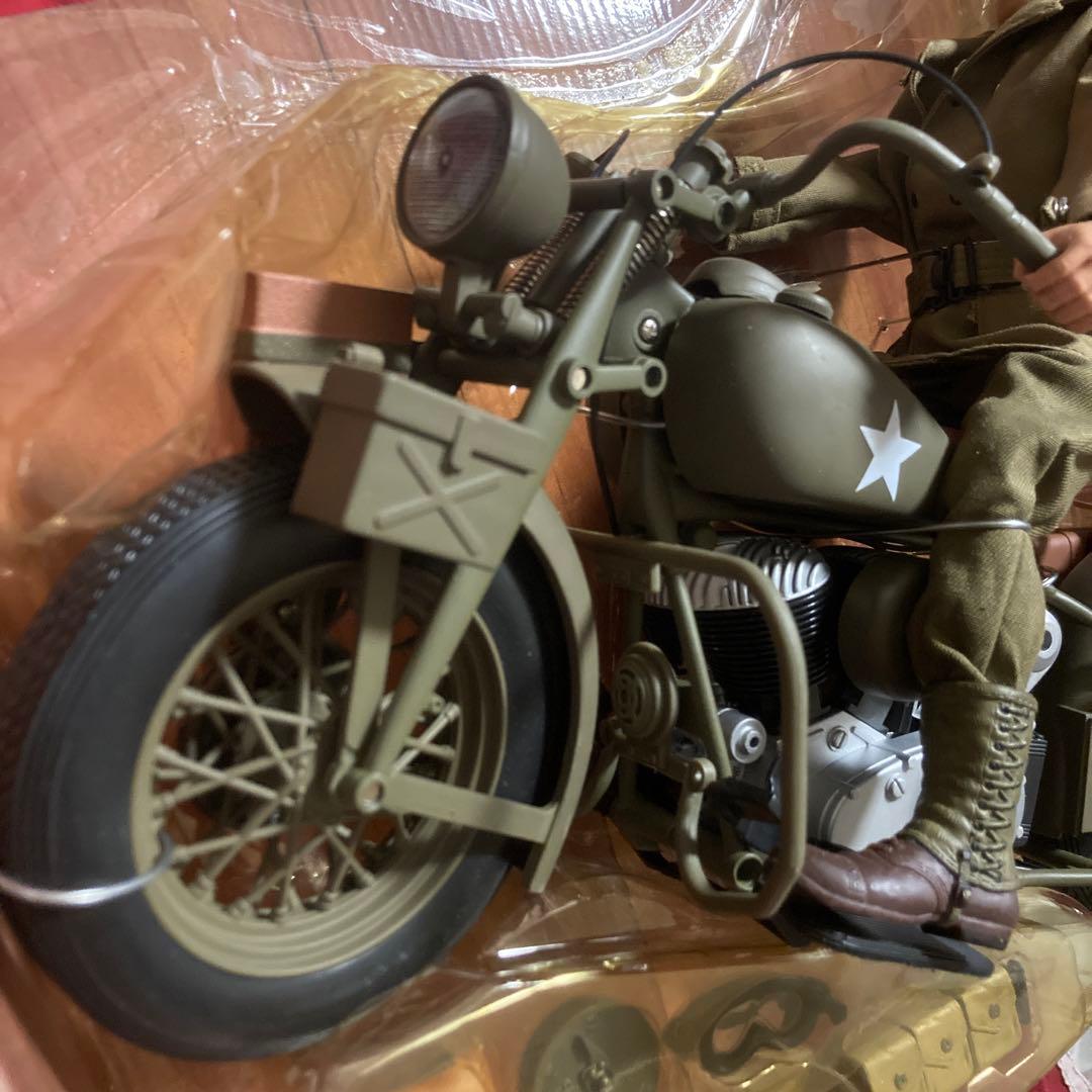 21stセンチュリートイズ製アメリカ陸軍オートバイ伝令兵&インディアン