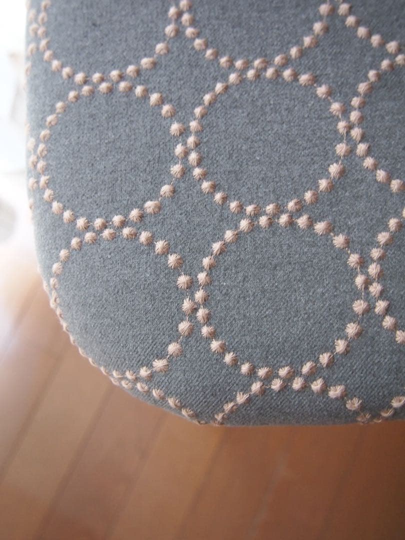 ミナペルホネン ハンドメイド アッシュ スクエア スツール タンバリン 生地