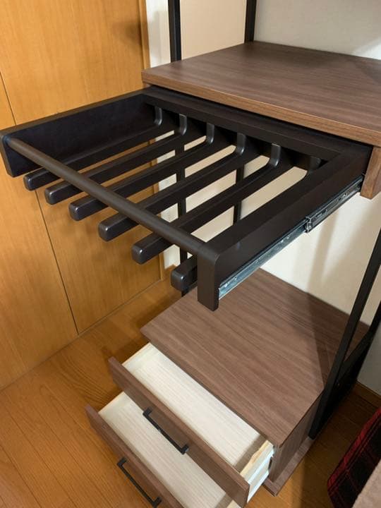 衣装棚、飾り棚 、収納家具、高さ 183cm