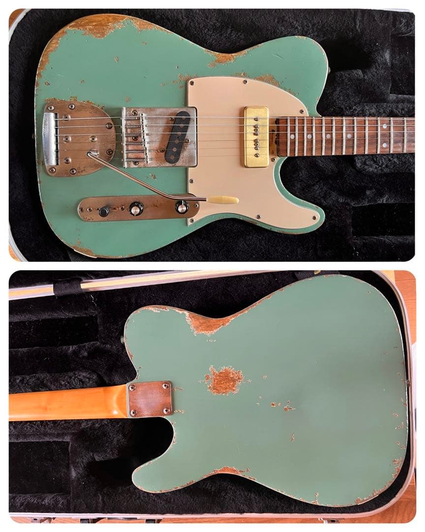 ハードレリックテレキャスタイプ/フローティングトレモロユニット搭載